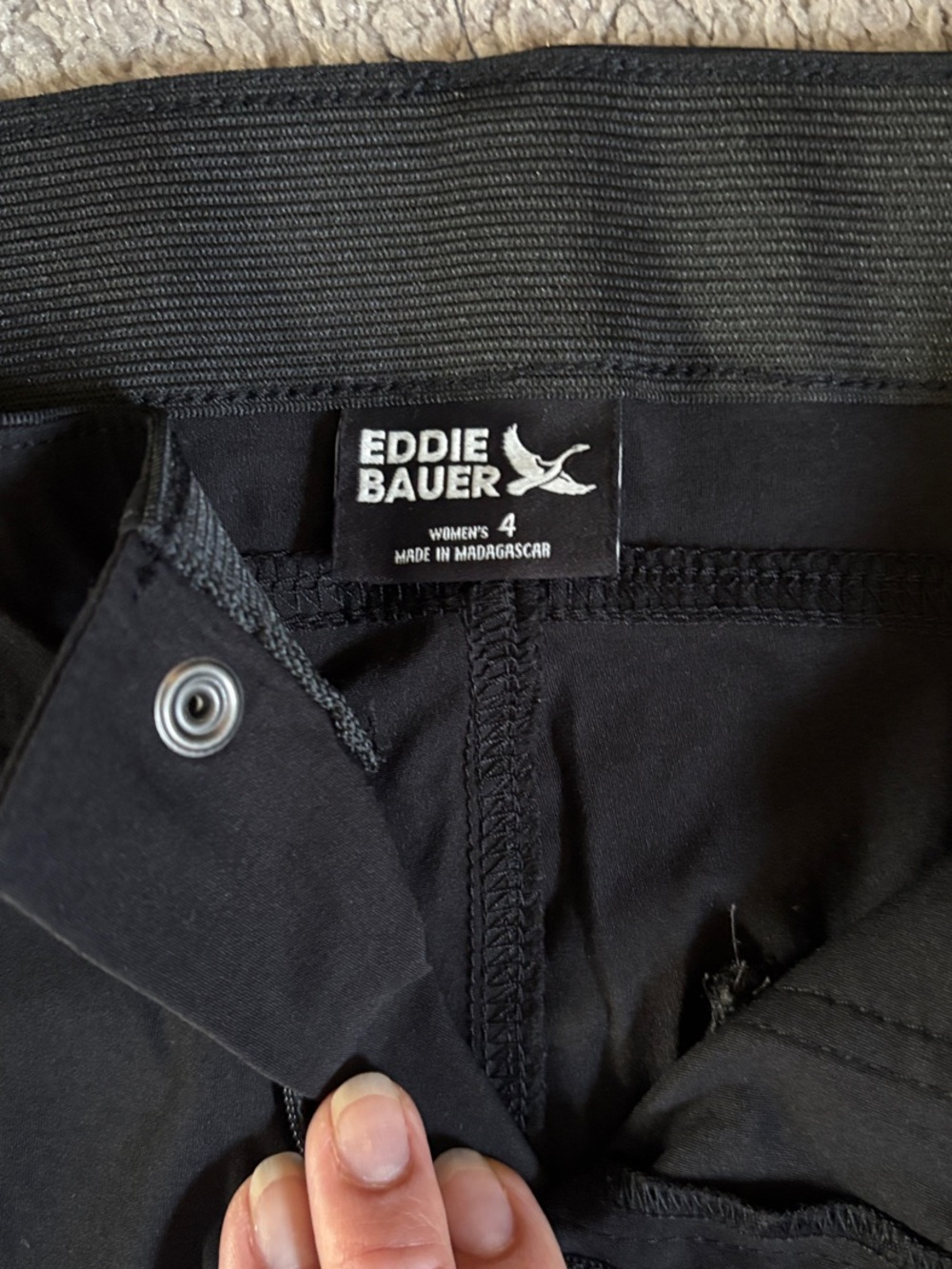 Eddie Bauer Black Women's Jogger-Style Pants